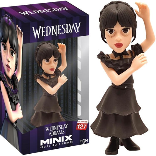 Minix: Wednesday Addams Ball Dress (Tv Series 127) Figure 12Cm Statua Mercoledi