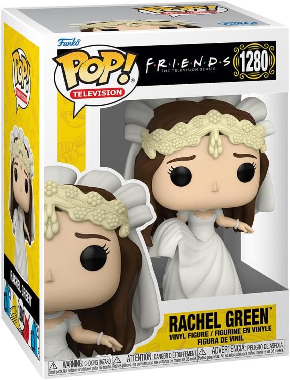 Funko Pop ! Television Friends - (1280) Rachel Green (Marry) Sposa Figure 9Cm
