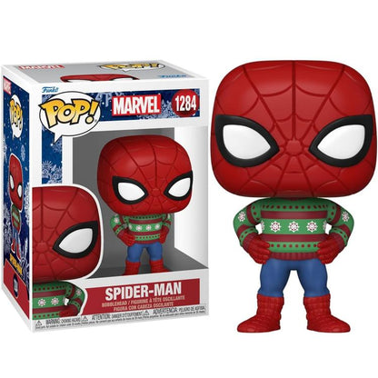 Funko Pop ! Marvel - (1284) Spider-Man Christmas Holiday Outfit 9cm