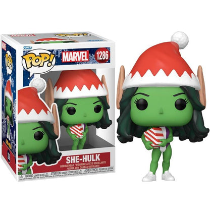 Funko Pop ! Marvel (1286) She Hulk Figure Collect Them All! Christmas Holiday