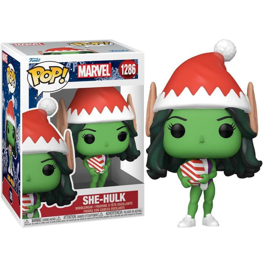 Funko Pop ! Marvel (1286) She Hulk Figure Collect Them All! Christmas Holiday