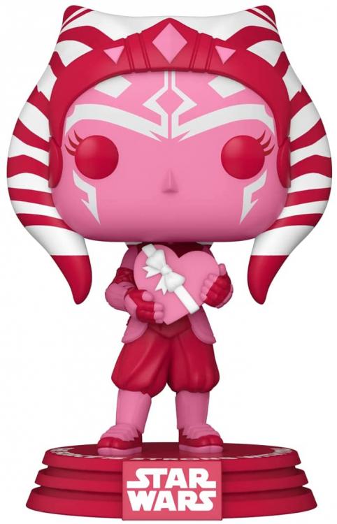 Funko Pop ! Star Wars - Valentines : Ahsoka (469) Vinyl Figure San Valentino 9Cm