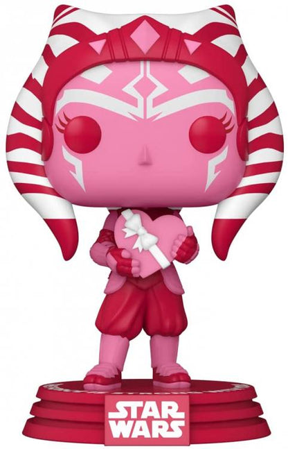 Funko Pop ! Star Wars - Valentines : Ahsoka (469) Vinyl Figure San Valentino 9Cm