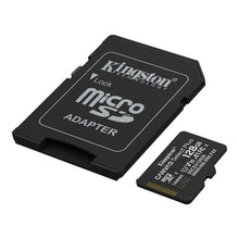Kingston Canvas Select Plus SDCS3/128GB Scheda di memoria Micro SD 128GB microSDXC Gen3 150MB/s A1 Adattatore SD incluso