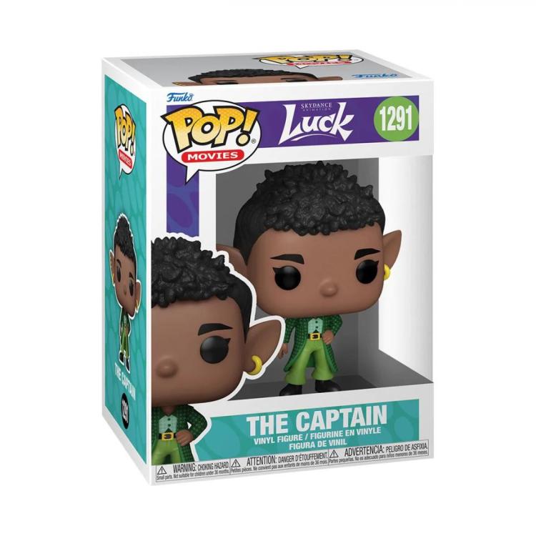 Funko Pop ! Skydance Animation - Movies - Luck (1291) The Captain Vinyl Figure