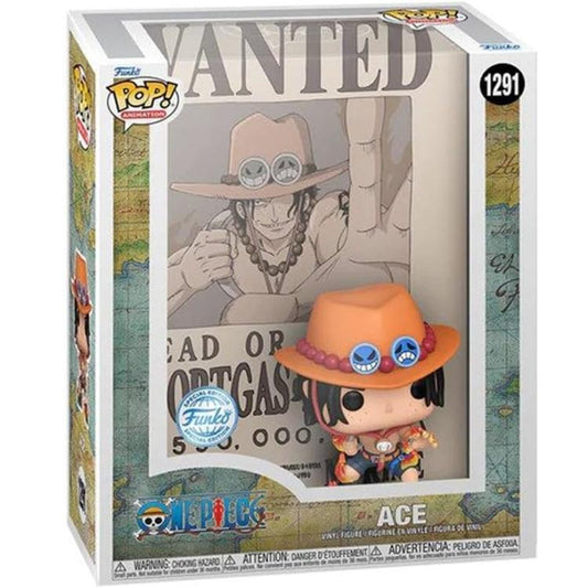 Funko Pop ! Animation - One Piece (1291) Portgas D.Ace Wanted Special Poster