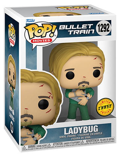 Funko Pop ! Movies - Bullet Train (1292) Lady Bug Chase Vinyl Figure 9Cm