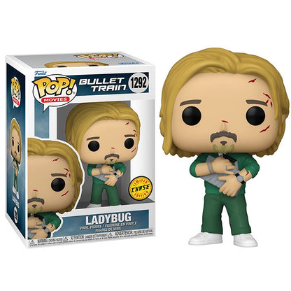 Funko Pop ! Movies - Bullet Train (1292) Lady Bug Chase Vinyl Figure 9Cm