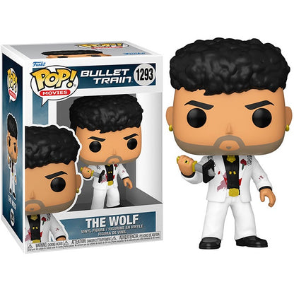 Funko Pop ! Movies - Bullet Train (1293) The Wolf Vinyl Figure 9Cm Da Collezione