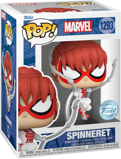 Funko Pop ! Marvel - Spider-Man (1293) Spinneret Special Edition Vinyl Figure