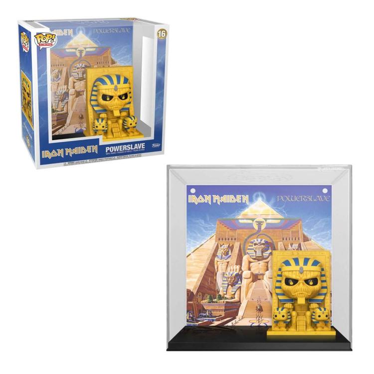 Funko Pop ! Rocks Albums Iron Maiden - Powerslave (16) Figure Vinyl Music Egypt