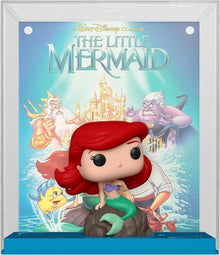 Funko Pop ! Disney Vhs Cover - Little Mermaid (12) Ariel Figure La Sirenetta 9Cm
