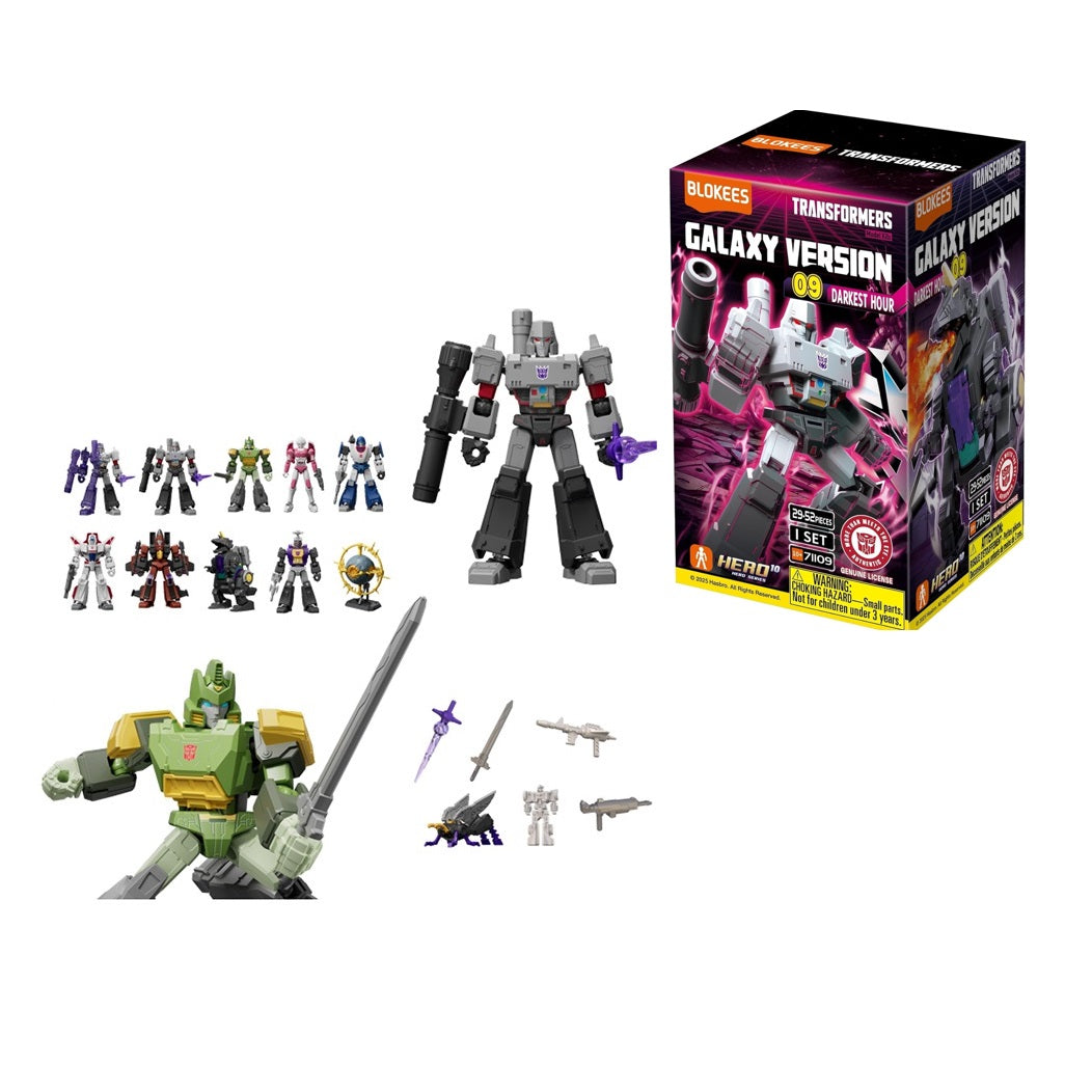 Blokees - Transformers - Model Kit -Galaxy Version 09 - Darkest Hour (1 Pz Random) Action Figure 71109
