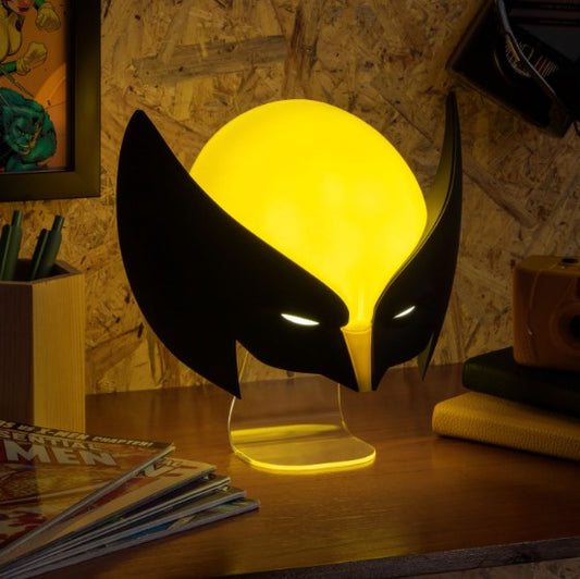 Paladone Wolverine Mask Light Lampada Da Tavolo / Parete Marvel X-Men Led Lamp