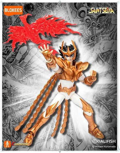 Blokees Saint Seiya: Model Kit Champion Class 12 (Phoenix Ikki ) Action Figure Zodiaco 75014
