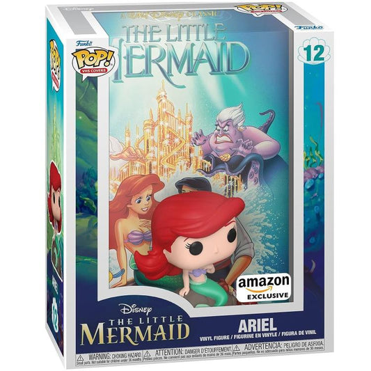 Funko Pop ! Disney Vhs Cover - Little Mermaid (12) Ariel Figure La Sirenetta 9Cm