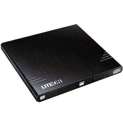 Liteon Masterizzatore Lettore Dvd Rw Cd Esterno Portatile Usb 2.0 Nero Ebau108