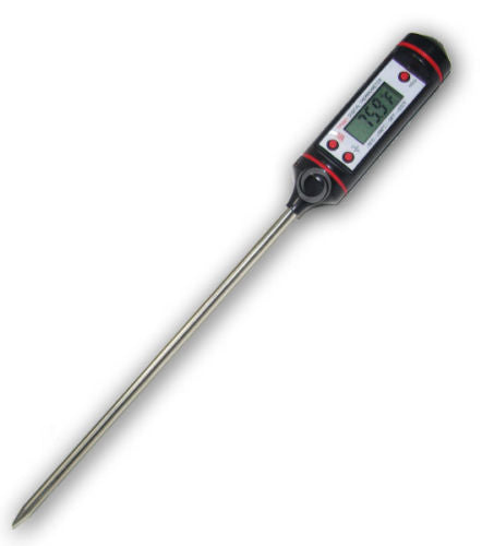 Termometro Da Cucina Digitale Alimentare Laboratorio Misura Temperatura Custodia