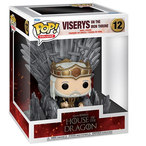 Funko Pop ! Game Of Thrones House Of The Dragon 2 - (12) Viserys On Iron Throne
