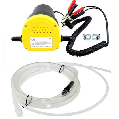 Kit Pompa Elettrica 12V Aspirazione Estrazione Cambio Olio Gasolio Diesel Auto