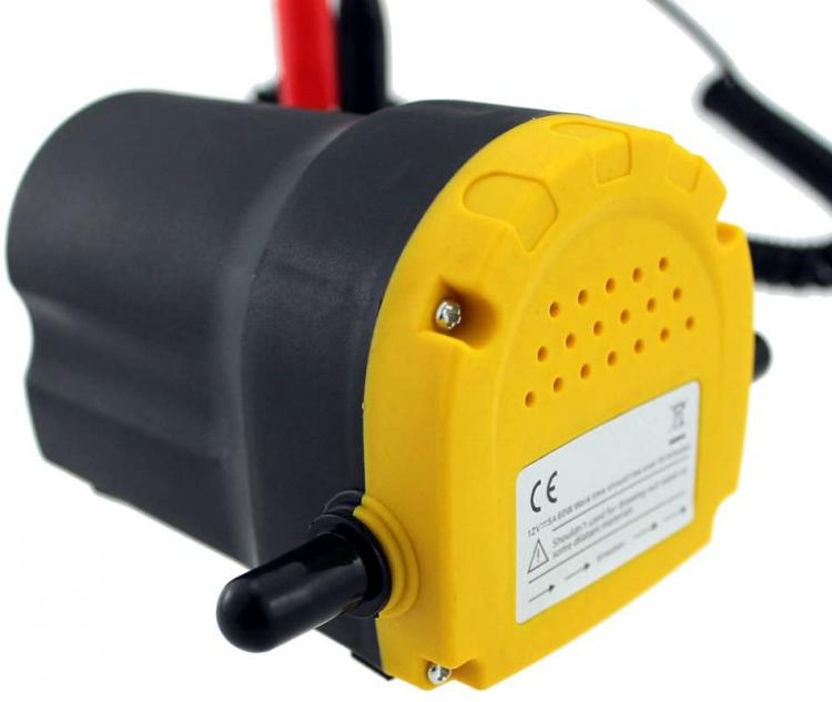 Kit Pompa Elettrica 12V Aspirazione Estrazione Cambio Olio Gasolio Diesel Auto