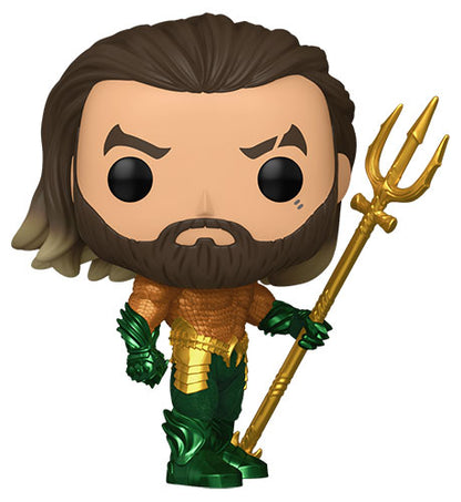 Funko Pop ! Movies Aquaman And The Lost Kingdom - (1301) Aquaman W/ Trident 9Cm