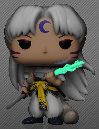 Funko Pop ! Animation Inuyasha - (1301) Sesshomaru W/Sword Glow Vinyl Figure