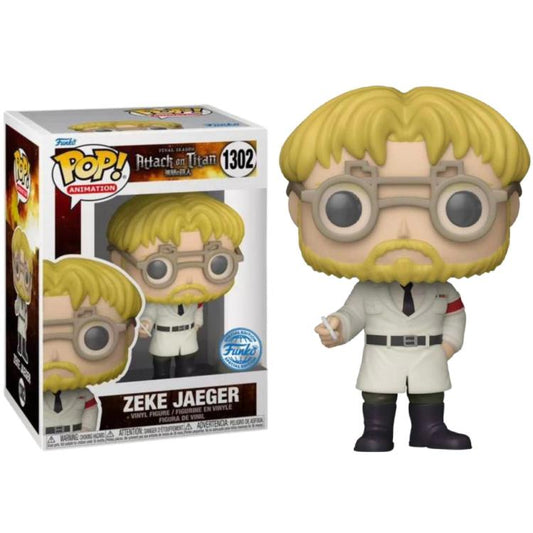Funko Pop ! Animation - Attack On Titan - (1302) Zeke Jaeger Special Edition 9Cm