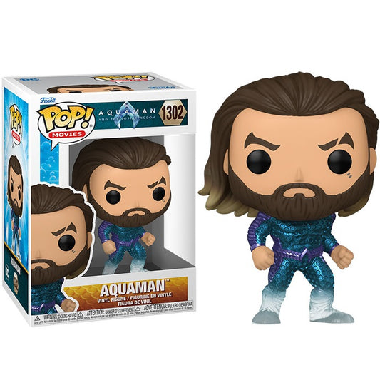 Funko Pop ! Movies Aquaman And The Lost Kingdom - (1302) Acquaman Vinyl Figure