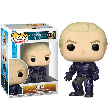 Funko Pop ! Movies Acquaman And The Lost Kingdom (1304) Orm Vinyl Figure 9Cm