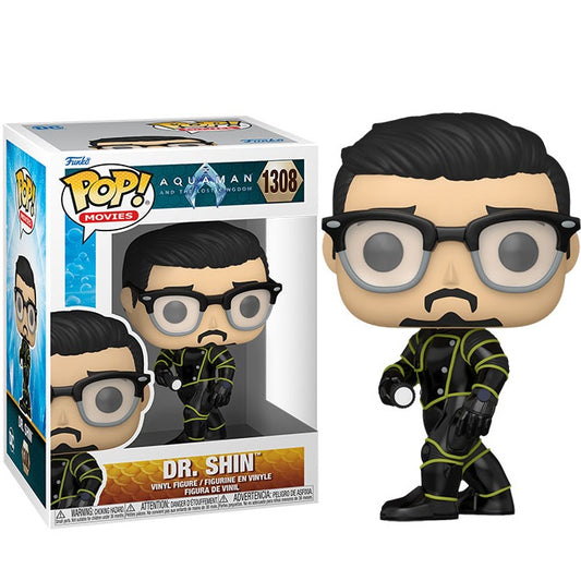 Funko Pop ! Movies Acquaman And The Lost Kingdom (1308) Dr.Shin Vinyl Figure 9Cm