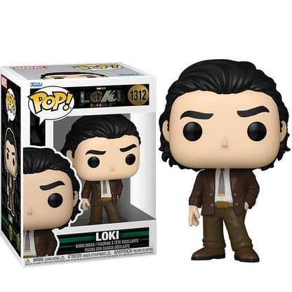 Funko Pop ! Marvel Loki S2 (1312) Loki Bobble Figure Vinyl 9Cm Serie Tv Disney