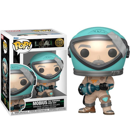Funko Pop ! Marvel Loki S2 (1313) Mobius Temporal Suit Bobble Vinyl 9Cm Disney