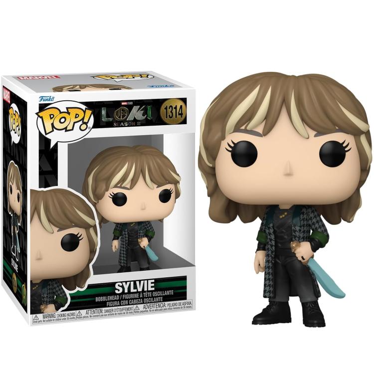 Funko Pop ! Marvel Loki (1314) Sylvie Vinyl Figure 9Cm Serie Tv Disney+