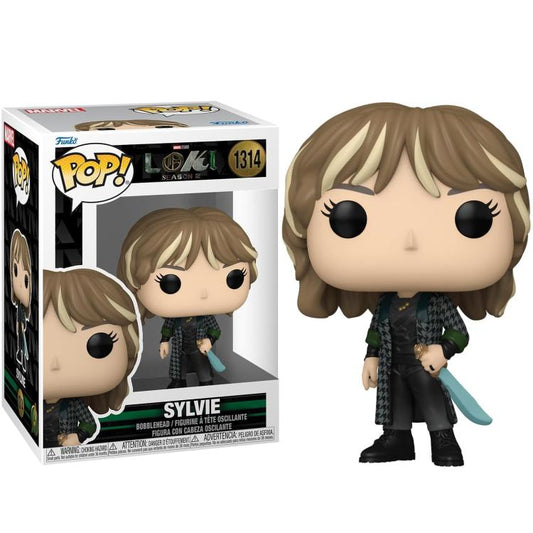 Funko Pop ! Marvel Loki (1314) Sylvie Vinyl Figure 9Cm Serie Tv Disney+