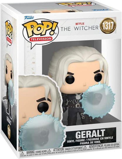 Funko Pop! Television Netflix The Witcher S2 -(1317) Geralt W/ Shield Figure 9Cm