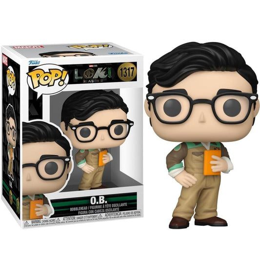 Funko Pop ! Marvel Loki (1317) O.B. Vinyl Figure 9Cm Serie Tv Disney+