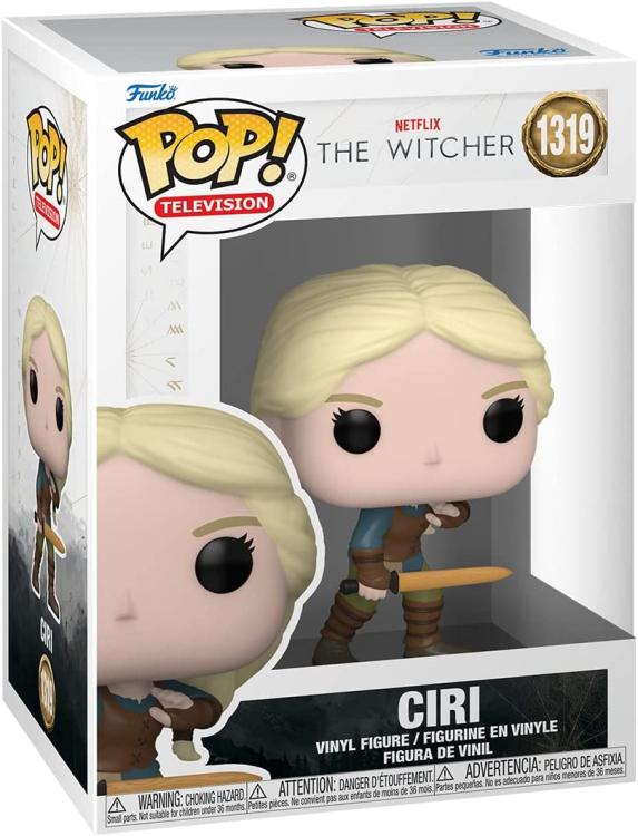 Funko Pop ! Television Netflix - The Witcher S2 (1319) Ciri W/Sword In Stock