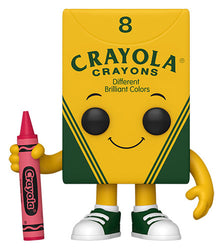 Funko Pop! Crayola (131) Crayon Box 8Pc Vinyl Figure 9Cm Statuetta Da Collezione