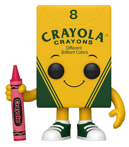 Funko Pop! Crayola (131) Crayon Box 8Pc Vinyl Figure 9Cm Statuetta Da Collezione