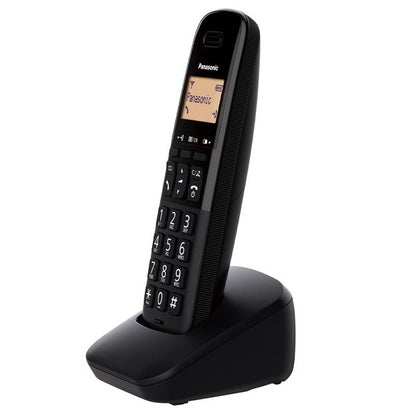 Panasonic Telefono Cordless Display Illuminato Portatile Kx-Tgb610Jtb Casa Nero