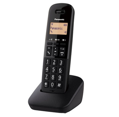 Panasonic Telefono Cordless Display Illuminato Portatile Kx-Tgb610Jtb Casa Nero