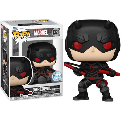 Funko Pop ! Marvel (1323) Daredevil Shadowland Bobblehead Special Edition Figure