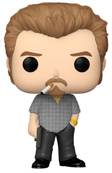 Funko Pop! Trailer Park Boys - (1325) Ricky W/Cig Vinyl Figure 9Cm