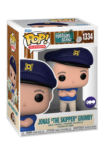Funko Pop ! Television - Gilligan'S Island  (1334) The Skipper  Figure Vinyl 9Cm