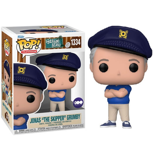 Funko Pop ! Television - Gilligan'S Island  (1334) The Skipper  Figure Vinyl 9Cm