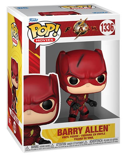 Funko Pop ! Movies The Flash - (1336) Barry Allen Vinyl Figure 9Cm Film Dc 2023
