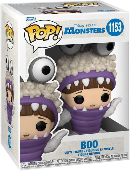 Funko Pop Disney Monsters & Co 20Th Boo With Hood Up 1153 Statuetta Vinyl Figure