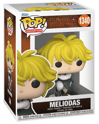 Funko Pop ! Animation Seven Deadly Sins (1340) Meliodas Vinyl Figure 9Cm Anime