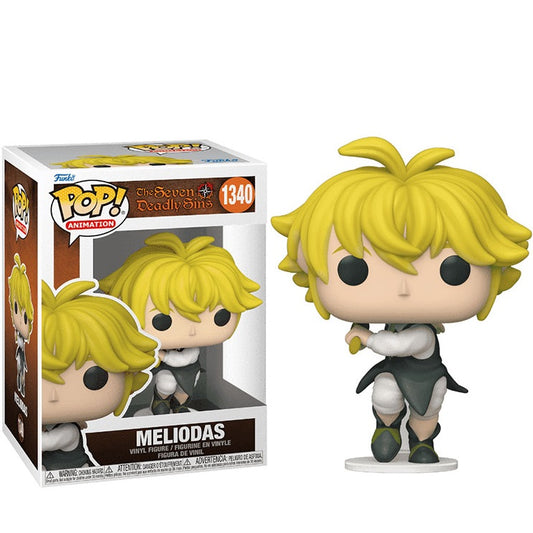 Funko Pop ! Animation Seven Deadly Sins (1340) Meliodas Vinyl Figure 9Cm Anime